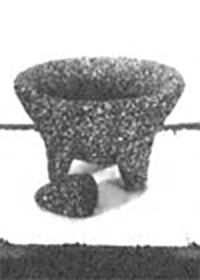 A stone grinder from La Cocina Mexicana.
